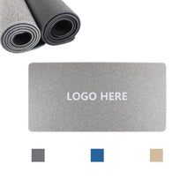 Extra Large Cotton and Linen Rubber Mouse Pad