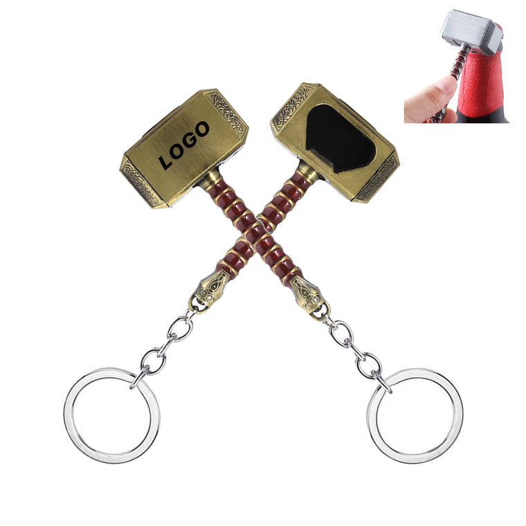 Hammer Beer Bottle Keychain Bottle Opener