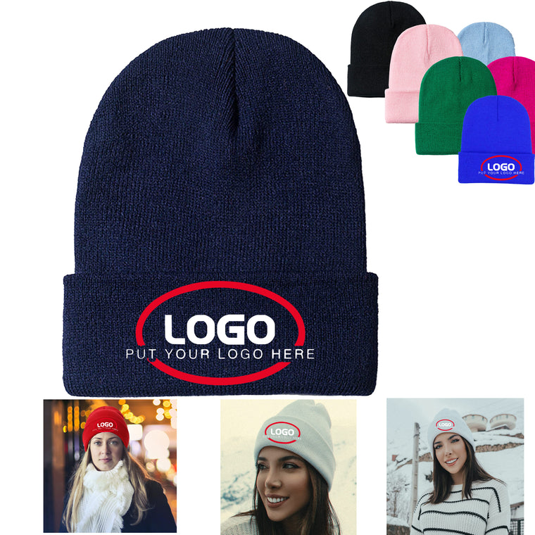 Knit Hat Winter Beanies