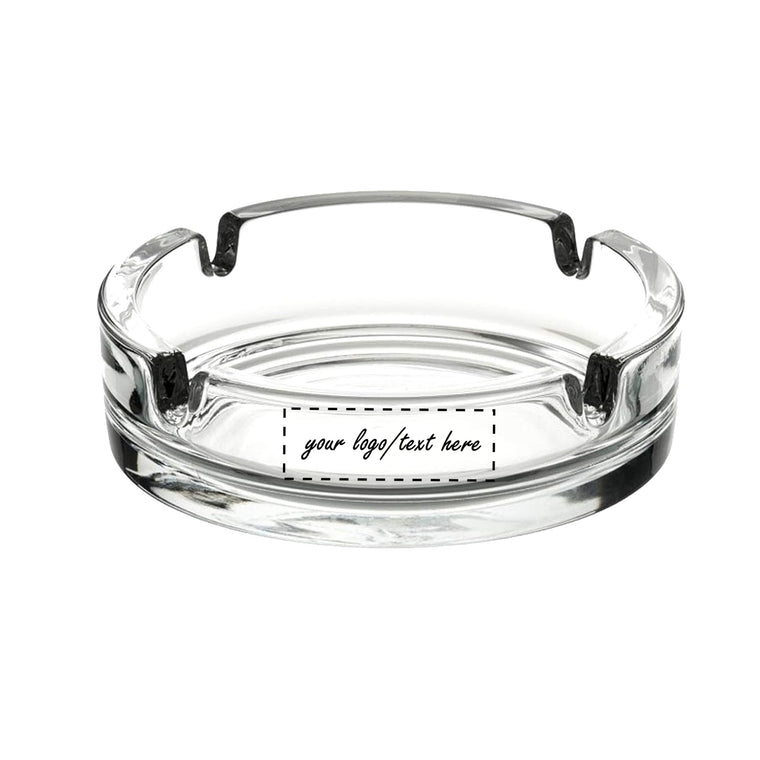 Clear Glass Exquisite Ashtray