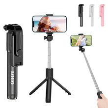 Bluetooth Telescopic Selfie Stick with Triangular Stand
