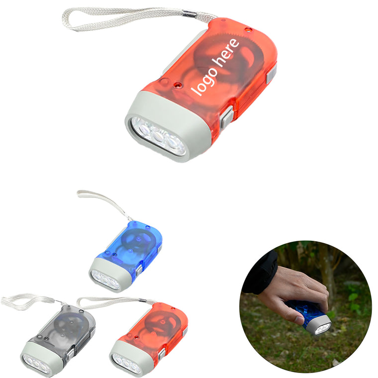 Hand Crank Flashlight
