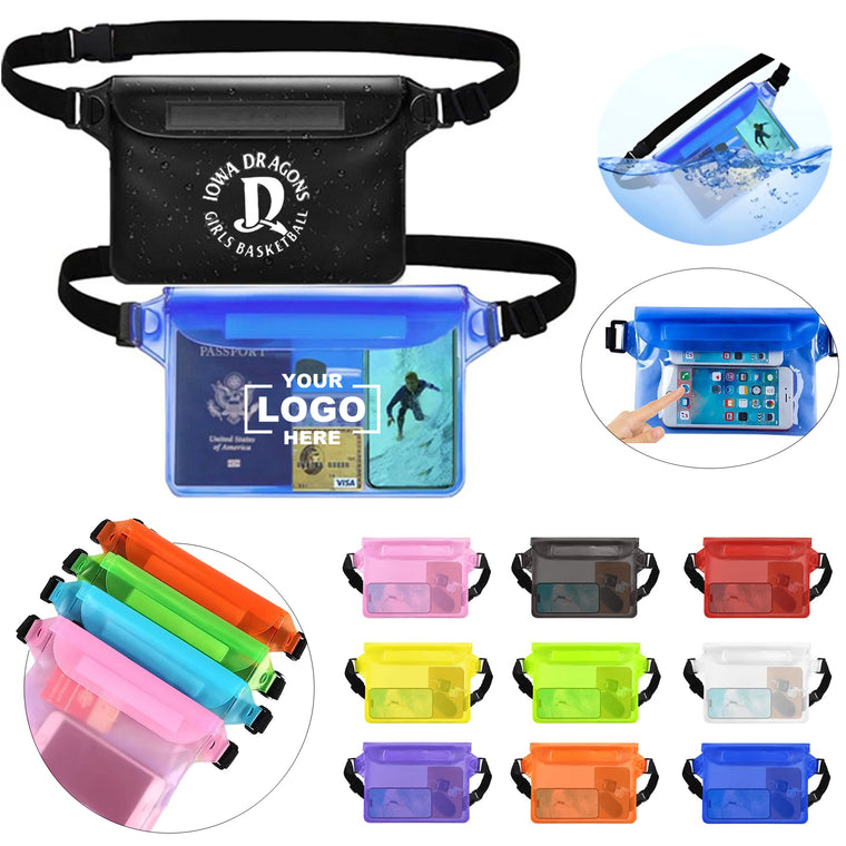 Waterproof Clear Waist Bag With Adjustable Strap