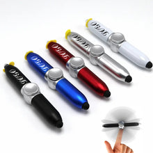 Fidget Spinner Pen With Led Light