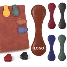 Vintage Leather Magnetic Book Clip