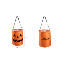 Halloween Trick Or Treat Tote Candy Bag With String Lights