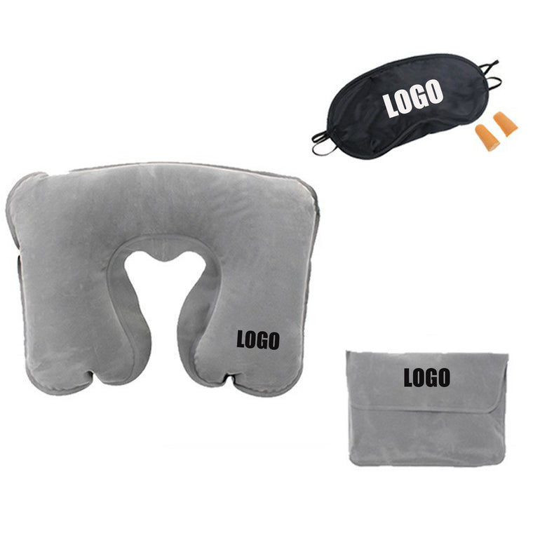 Essential Travel Sets: Neck Cots, Eye Masks And Earplugs