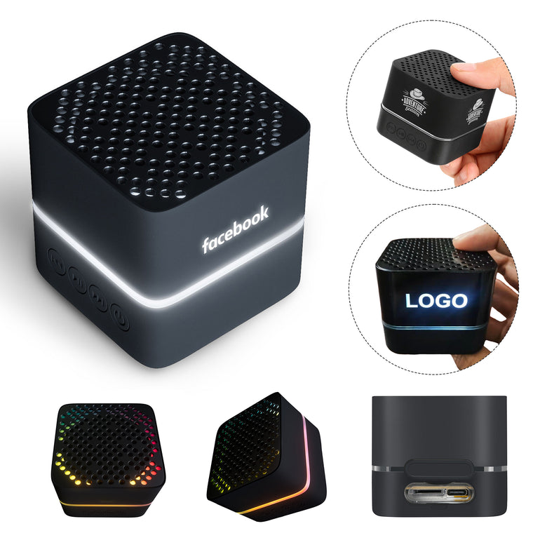 Mini LED Square Bluetooth Speaker