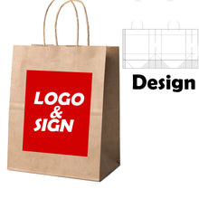 Kraft Custom Paper Shopping Bag