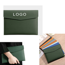 A7 Lichee Pattern Portfolio Envelope Case File Bags Document Holder with Snap Closure