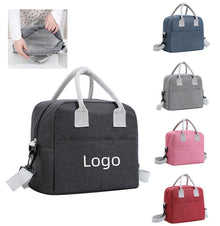 Reusable Adjustable Shoulder Strap Insulated Lunch Bag