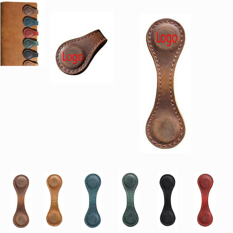 Leather Magnetic Bookmark For Books And Journals