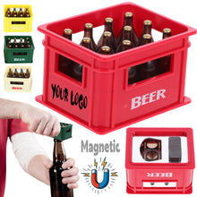 Custom Novelty Mini Beer Crate Magnetic Bottle Opener