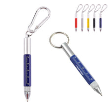 6 In 1 Metal Tool Pen With Carabiner