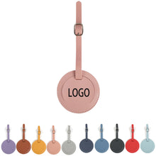 Custom PU Leather Travel ID Tag