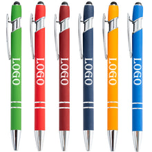 2-in-1 Press Touch Screen Capacitive Ballpoint Pen