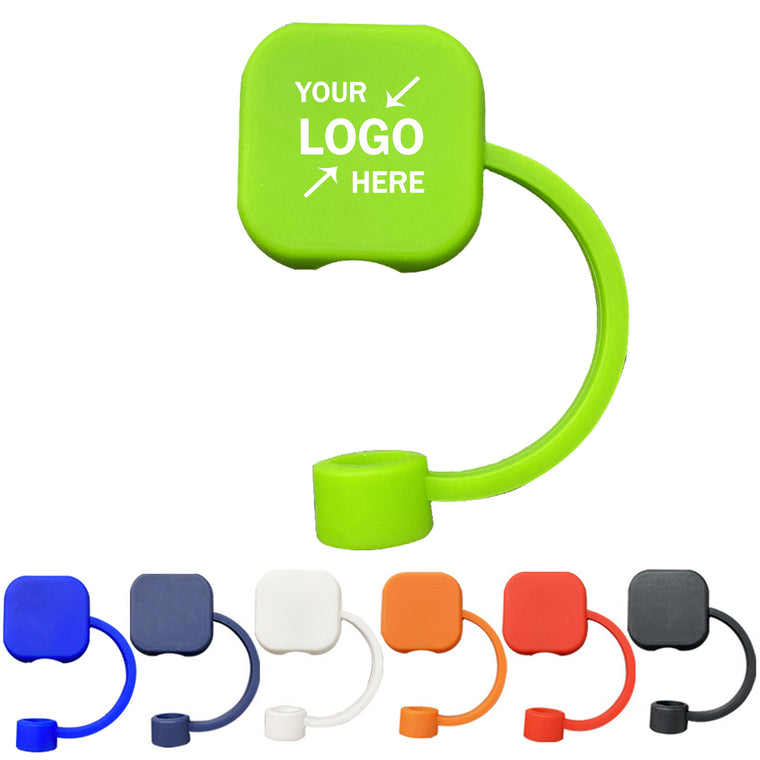 Square Silicone Straw Topper