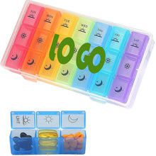 7-Day Pill Organizer With Secure Moisture-Proof Design