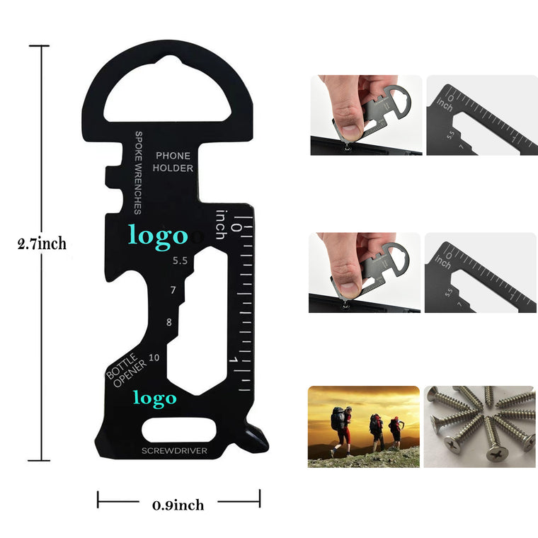 Stainless Steel Pocket Multi-function Keychain Tool