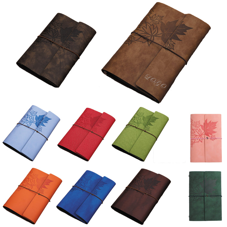Retro Leather Loose-Leaf Notebook