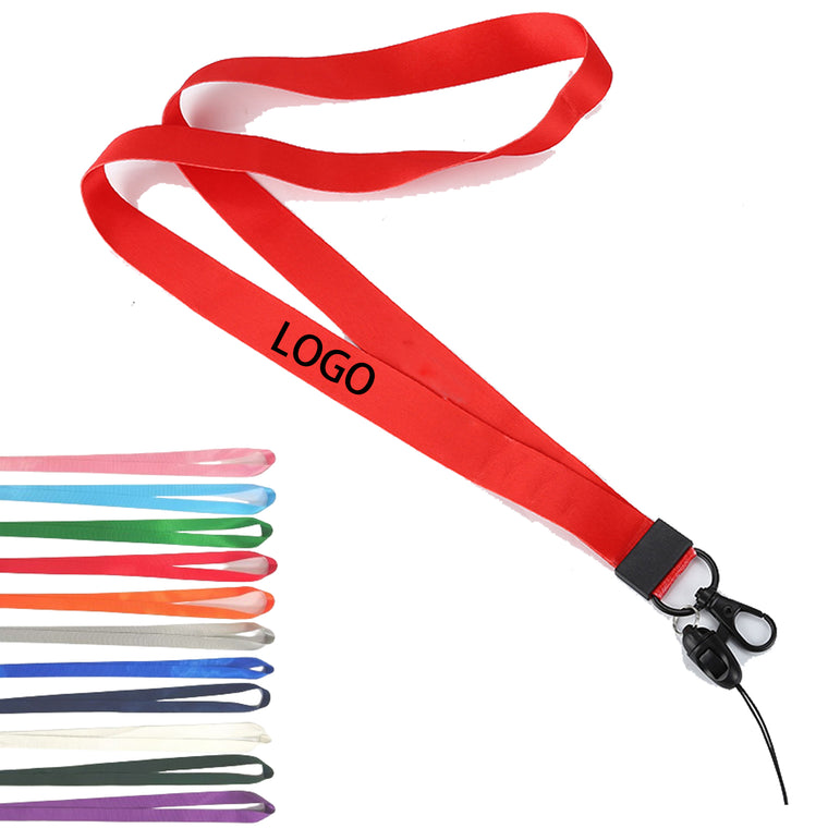 Polyester Lanyard With Plastic Buckle