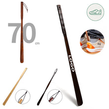 Solid Wooden Shoe Horn With Long Handle