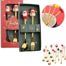 Stainless Steel Mirror Polished Christmas Tableware Set