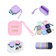 Portable Silicone Square Makeup Storage Bag
