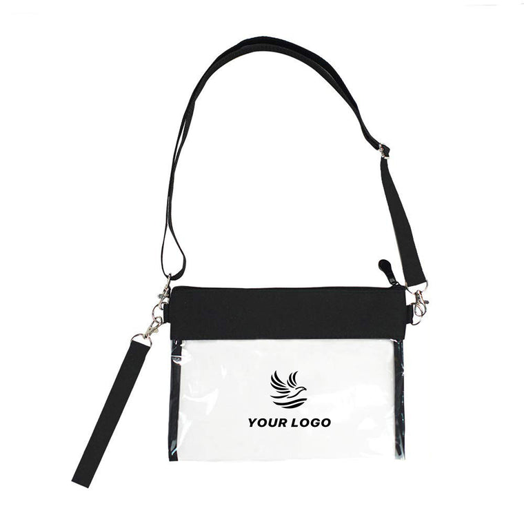 Transparent PVC Crossbody Purse