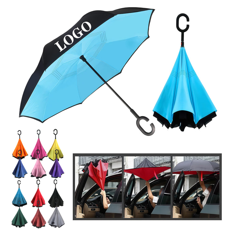 Arc Two-Tone Inverted Reverse Umbrella