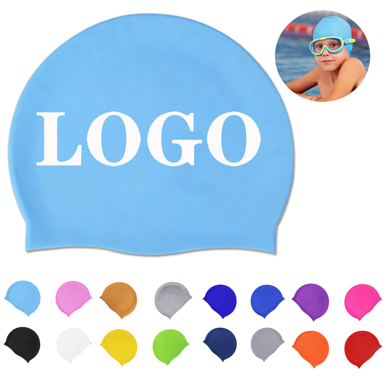 Adult Waterproof Silicone Swimming Cap