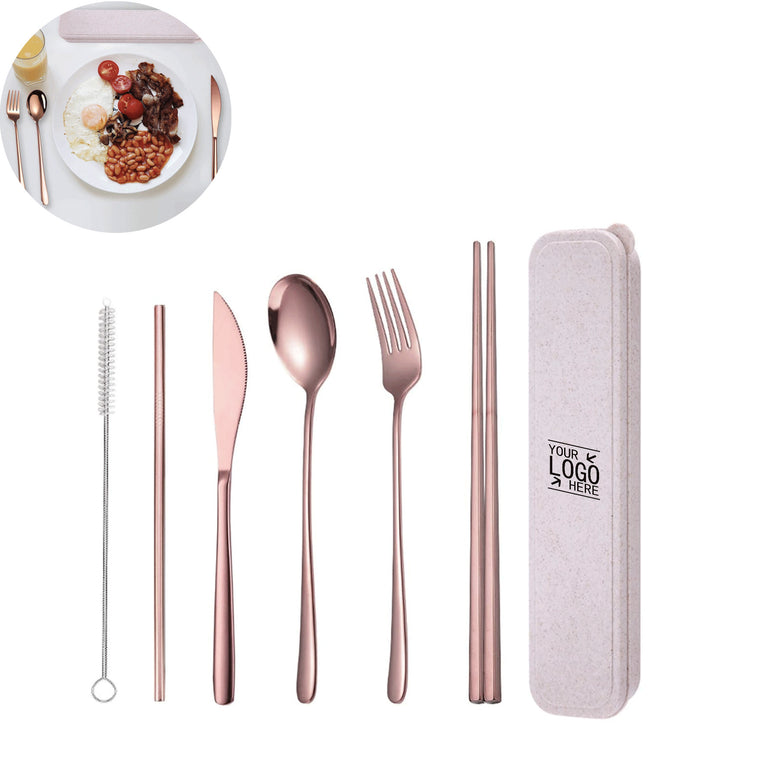 Rainbow Stainless Steel Flatware Set