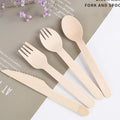 Disposable Wooden Outdoor Eco-Friendly Dining Utensils