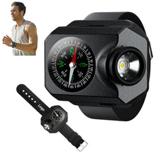 USB Rechargeable LED Light Outdoor Running Watch
