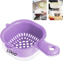 Plastic Double Layer Fruit Filter Basket