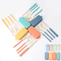 Wheat Straw Folding Cutlery Set