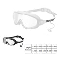 Large Frame Hd Nearsighted Swimming Goggles
