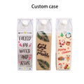 17 Oz Reusable Clear Plastic Milk Carton Water Bottle