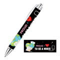 Plastic Pen With Internal Paper Roll
