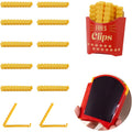 Magnetic Fries Clips Set Of 12 Bag Clips