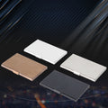 Stainless Steel Business Card Holder, Slim and Portable