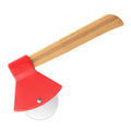 Pizza Cutter with Bamboo Handle