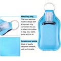 Neoprene Hand Sanitizer Holder Keychain-Full Color