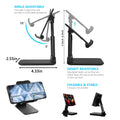 Folding Mobile Phone Desktop Stand