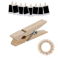 Natural Wooden Clothespins