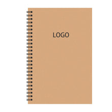 A5 Spiral Kraft Cover Notebook
