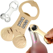 Custom Funny Penis Shape Metal Bottle Opener