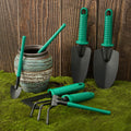 10 Pieces Gardening Tools Set with Carrying Case