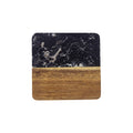 Wooden Round Square Coffee Placemat