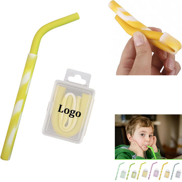 Silicone Biting Reusable Straw